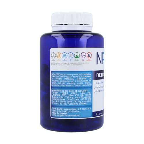 NPRO Mibiota Detoxintest 90 Cápsulas