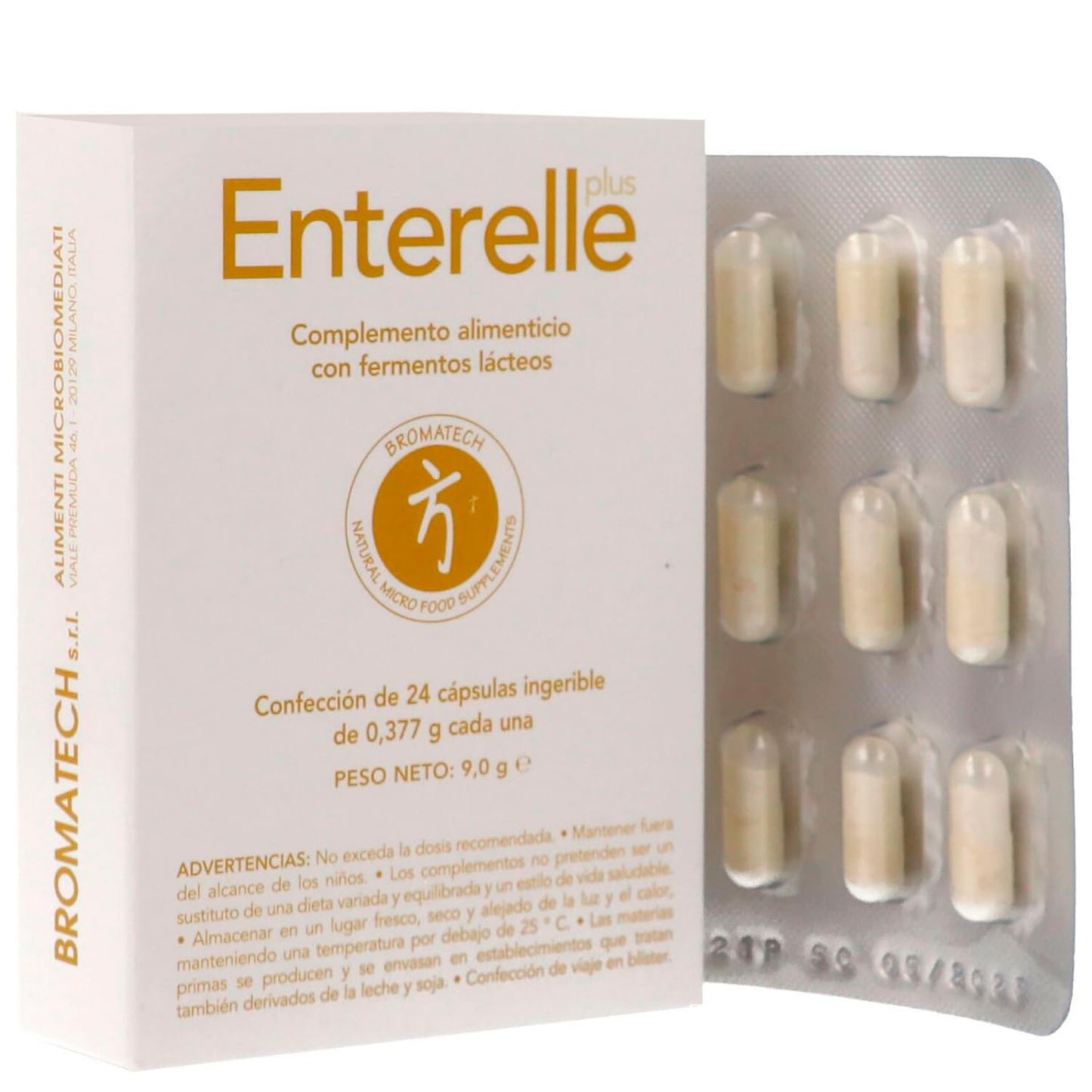 Bromatech Enterelle Plus 24 Cápsulas (pack de 2)