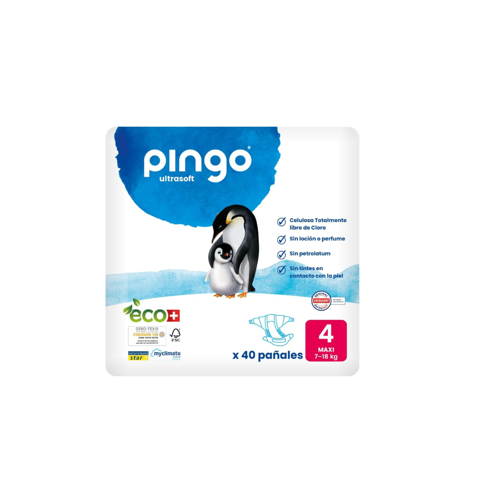 Pingo Pañales Ecológicos Talla 4