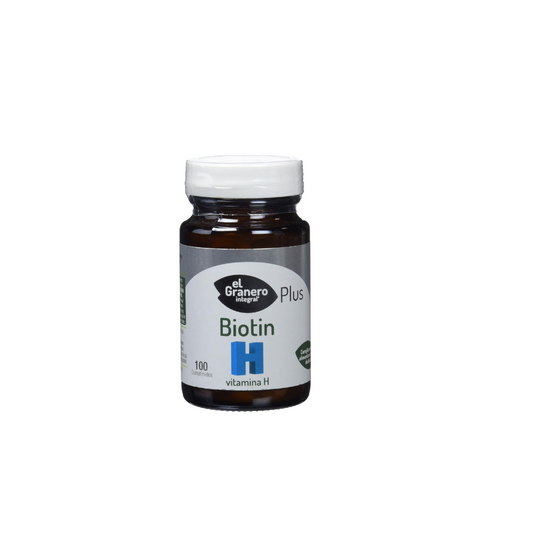 Biotin Vitamina H100 comprimidos