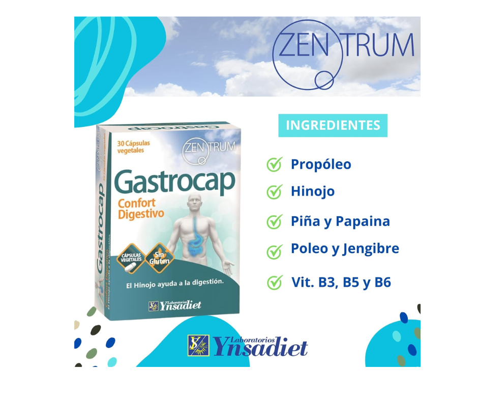 Gastrocap 3 x 30 Cáps. ZENTRUM