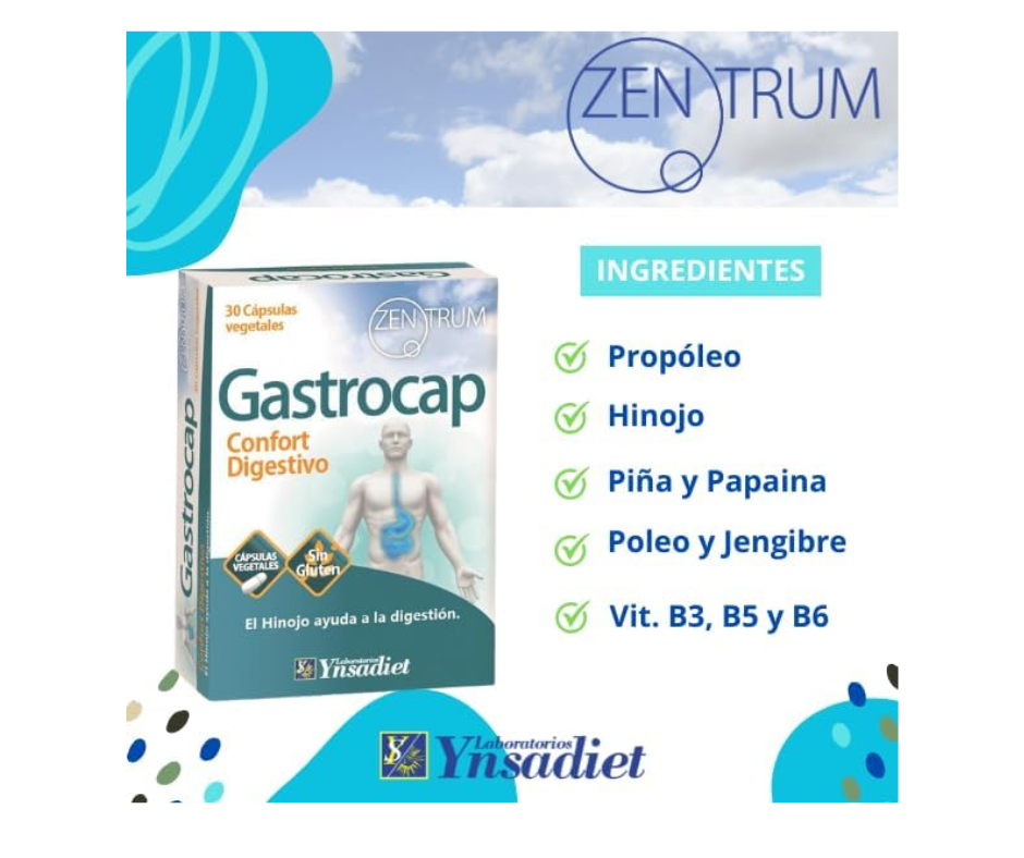 Gastrocap Hinojo 30 Càpsulas