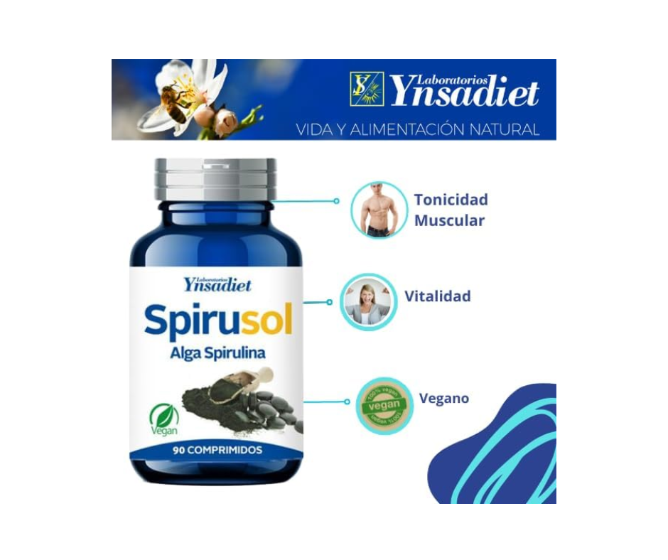 Espirulina Spriruso 90 Comprimidos