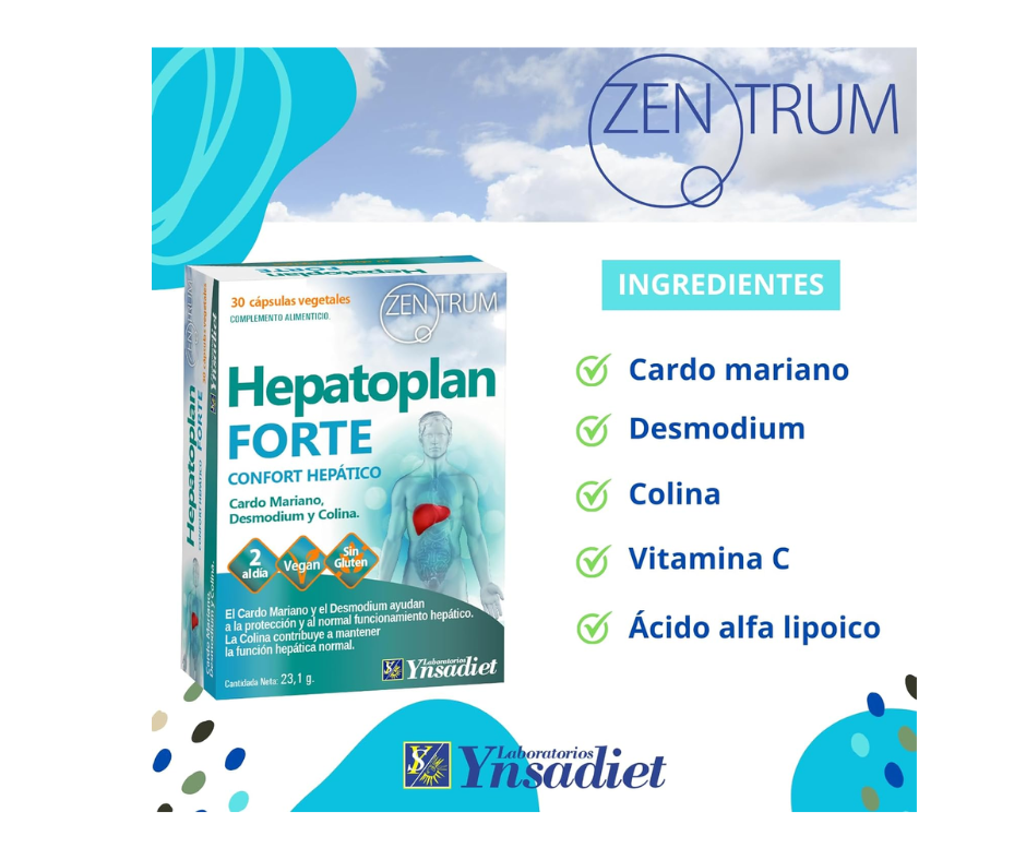 Hepatoplan Forte 30 cápsulas