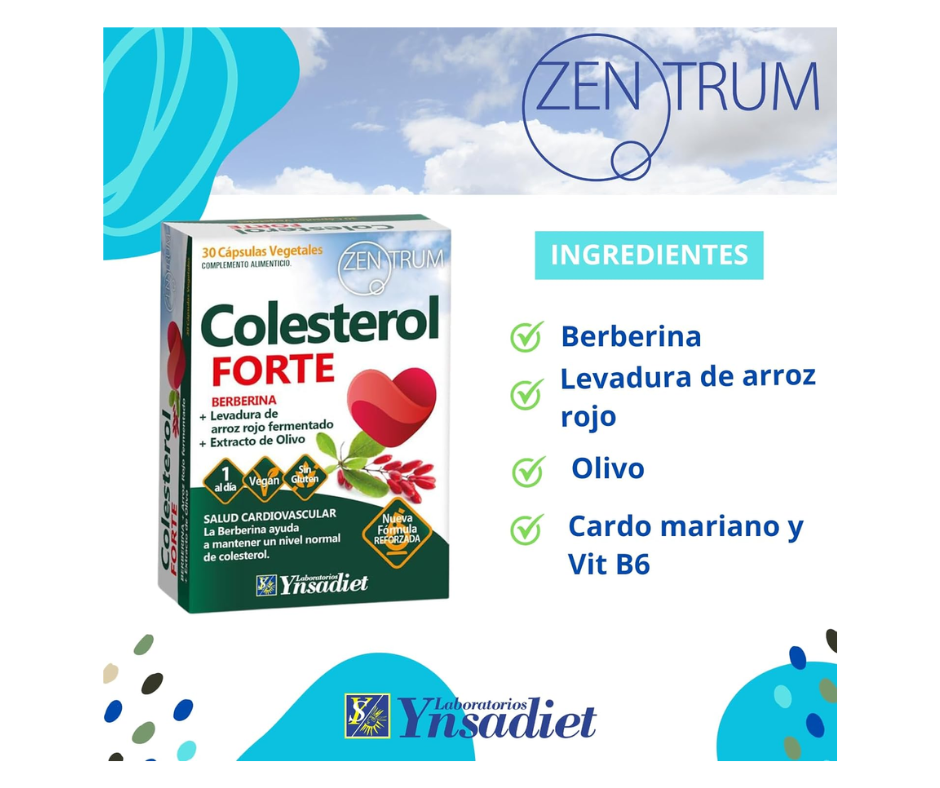 Colesterol Forte 30 cápsulas