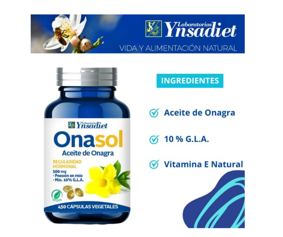 Aceite de Onagra Regularidad Hormonal 275 Cápsulas Blandas