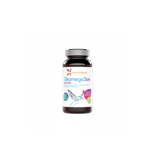 Oleomega 3 EPA (46% TG) 30 perlas. Mundonatural