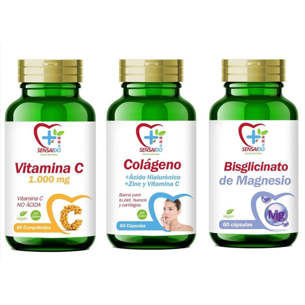 Colágeno+ Magnesio + Vitamina C. LOTE