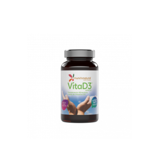 VitaD3 (4000 UI) 120 perlas. mundonatural